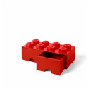 "Room Copenhagen LEGO Brick Drawer 8 rot (rot)"