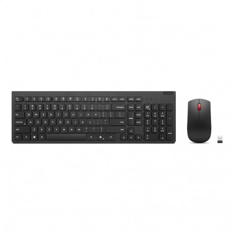 "Lenovo Essential Wireless Combo Keyboard & Mouse Gen2 Black-German"