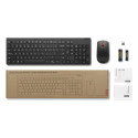 "Lenovo Essential Wireless Combo Keyboard & Mouse Gen2 Black-German"