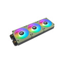 "140mm Thermaltake CT140 EX Reverse ARGB Sync PC Cooling Fan Matcha Green 3 Fan Pack"