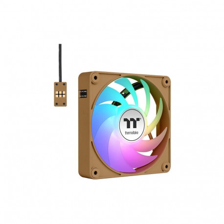 "120mm Thermaltake CT120 EX ARGB Sync PC Cooling Fan Gravel Sand 3 Pack"