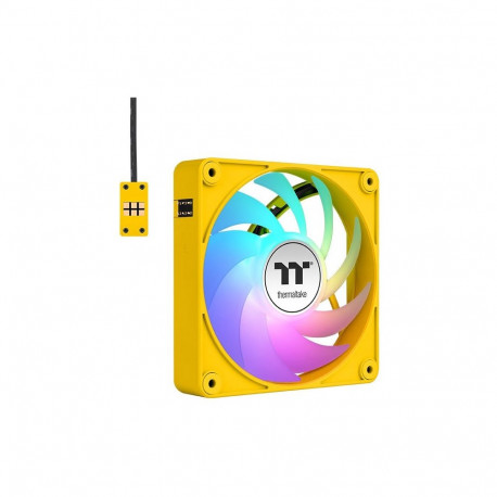 "140mmThermaltake CT140 EX ARGB Sync PC Cooling Fan Bumblebee 3 Pack"