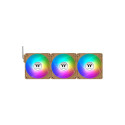 "140mm Thermaltake CT140 EX ARGB Sync PC Cooling Fan Gravel Sand 3 Pack"