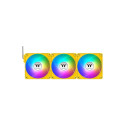 "140mmThermaltake CT140 EX ARGB Sync PC Cooling Fan Bumblebee 3 Pack"