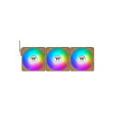 "120mm Thermaltake CT120 EX Reverse ARGB Sync PC Cooling Fan Gravel Sand 3 Pack"
