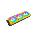 "120mm Thermaltake CT120 EX Reverse ARGB Sync PC Cooling Fan Bumblebee 3 Pack"