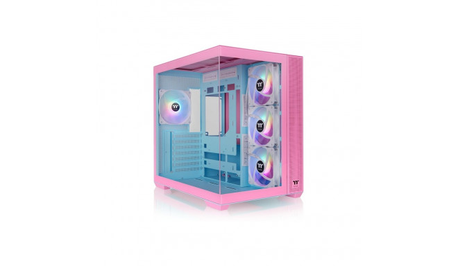 "Midi Thermaltake View 380 TG ARGB Bubble Pink"
