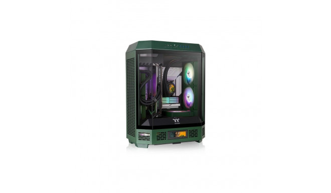 "Thermaltake The Tower 600 TG Racing Green"