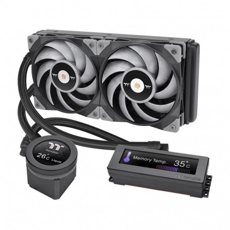 "K Thermaltake Floe RC Ultra 240 CPU & Memory AIO Liquid Cooler 240mm"