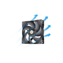 "120mm Thermaltake GT12 PC Cooling Fan TT Premium Edition Black - 1 Pack"