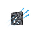 "120mm Thermaltake GT12 PC Cooling Fan TT Premium Edition Black - 1 Pack"