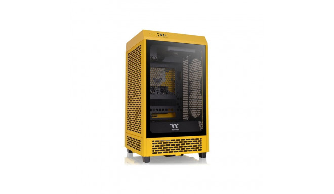 "Mini Thermaltake The Tower 200 TG Brown"