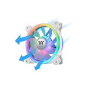 "120mm Thermaltake SWAFAN 12 RGB Radiator Fan TT Premium Edition White 3 Pack"