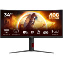"AOC 86.4cm (34"") CU34G4 21:09 HDMI+DP black/red"