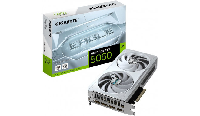 "RTX 5060 8GB GIGABYTE EAGLE OC ICE GDDR7"