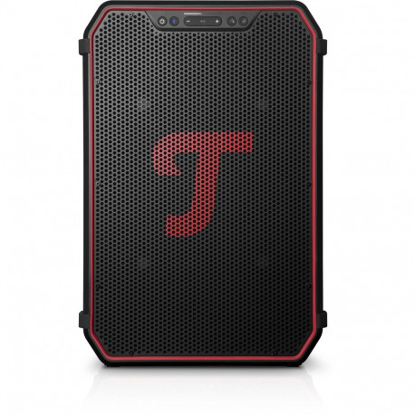 "Teufel ROCKSTER NEO wireless bluetooth Speaker black red"