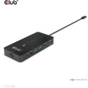 "Club3D USB-C 7in1-HUB >2xHDMI/2xUSB/USB-C/LAN 4K60Hz PD100W"