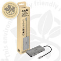 "Club3D USB-C 8in1-HUB >2xHDMI/2xUSB/USB-C/LAN 4K60Hz PD100W"