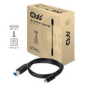 "Club3D Kabel USB 3.1 Typ C > USB Typ B 1.0m St/St"