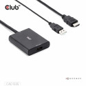 "Club3D Adapter HDMI + MicroUSB > DP 4K120Hz aktiv St/Bu"