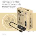 "Club3D Adapter HDMI + MicroUSB > DP 4K120Hz aktiv St/Bu"