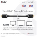 "Club3D HDMI-Kabel A -> A 2.1 Ultra High Speed 10K HDR 1m retail"
