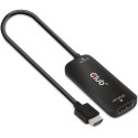 "Club3D Adapter HDMI + MicroUSB > DP 4K120Hz aktiv St/Bu"