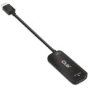 "Club3D Adapter HDMI + MicroUSB > DP 4K120Hz aktiv St/Bu"