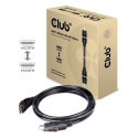 "Club3D HDMI-Kabel A -> A 2.0 360° Drehbar 4K60Hz UHD 2 Meter retail"