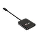 "Club3D MST-Hub USB 3.2 Typ C > 2x DP 4K60Hz St/Bu"