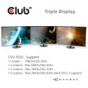 "Club3D MST-Hub USB 3.2 Typ C > 3x DisplayPort 1.4 St/Bu retail"