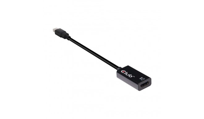 "Club3D Adapter MiniDisplayPort > HDMI 2.0b HDR 4K60Hz aktiv retail"