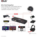 "Club3D 4K Dockingstation USB3 ->3xUSB3/HDMI/DP/DVI/ black"
