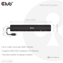 "Club3D USB-C 10in1-HUB >HDMI/3xUSB-C/3xUSB/LAN 8K30Hz PD140W"