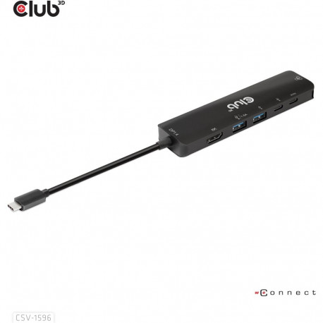 "Club3D USB-C 6in1-HUB >HDMI/2xUSB/2xUSB-C/LAN 4K120Hz PD100W"
