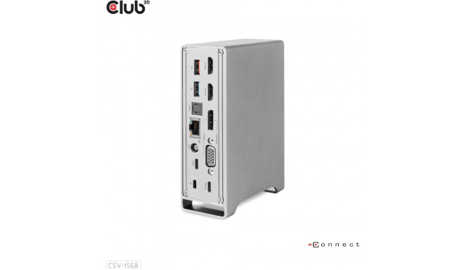 "Club3D 4K ChargingDock USB-C ->6xUSB3/DP/2xHDMI/VGA/LAN 120W"