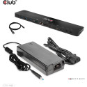 "Club3D 4K ChargingDock USB-C ->6xUSB3/DP/2xHDMI/LAN 120W"
