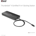 "Club3D Thunderbolt4 11-in-1 Dockingstation 2 Displays St/Bu"