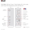 "Club3D 4K ChargingDock USB-C ->6xUSB3/DP/2xHDMI/VGA/LAN 120W"