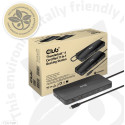 "Club3D Thunderbolt4 11-in-1 Dockingstation 2 Displays St/Bu"