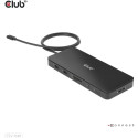"Club3D Thunderbolt4 11-in-1 Dockingstation 2 Displays St/Bu"