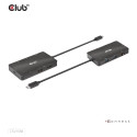 "Club3D USB-C 7in1-HUB >2xDP/2xUSB/2xUSB-C/LAN 4K60Hz PD100W"