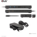 "Club3D Thunderbolt4 11-in-1 Dockingstation 2 Displays St/Bu"