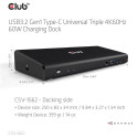 "Club3D 4K ChargingDock USB-C ->6xUSB3/2xDP/HDMI/LAN/Audio"