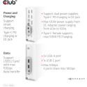 "Club3D 4K ChargingDock USB-C ->6xUSB3/DP/2xHDMI/VGA/LAN 120W"