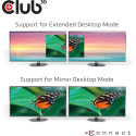 "Club3D 4K ChargingDock USB-C ->6xUSB3/2xDP/HDMI/LAN/Audio"