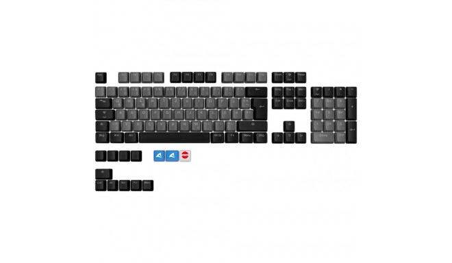 "Sharkoon SKILLER SAC20 (schwarz. 115 Stck. ISO-Layout (DE))"