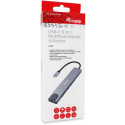 "Equip Adapter USB-C -> HDMI.GbE.3xUSB3.2 Gen1.SD/TF.PD 100W"