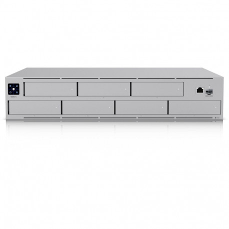 "7-Bay Ubiquiti 7x 2.5/3.5 HDD / SSD 1x GbE 1x SFP+ UNAS-Pro"