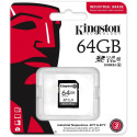 "CARD Card 64GB Kingston XC Industrial -40C to 85C retail"
